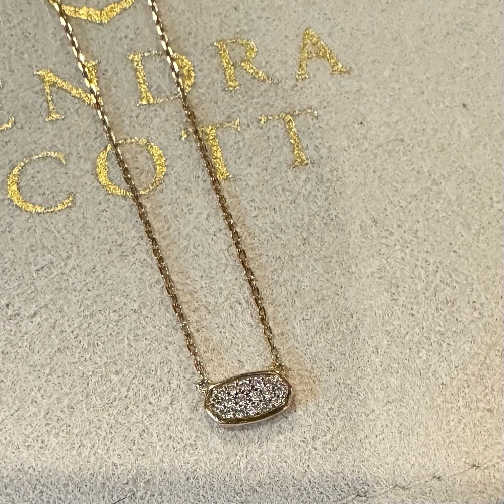 Kendra Scott Marisa necklace 14K & Diamonds
